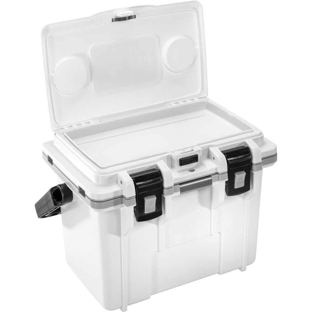 Pelican 14QT Personal Cooler - White - Gray