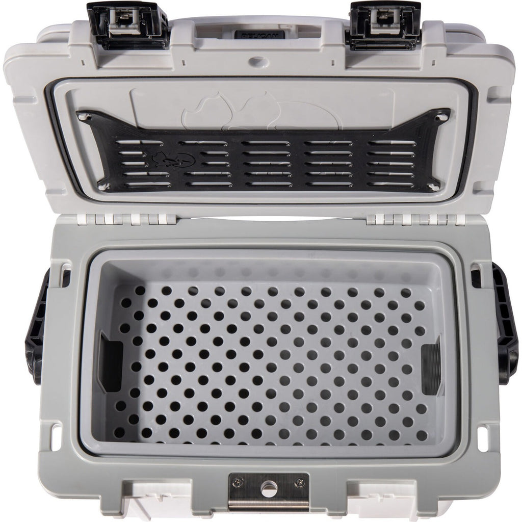 Pelican 14QT Personal Cooler - White - Gray