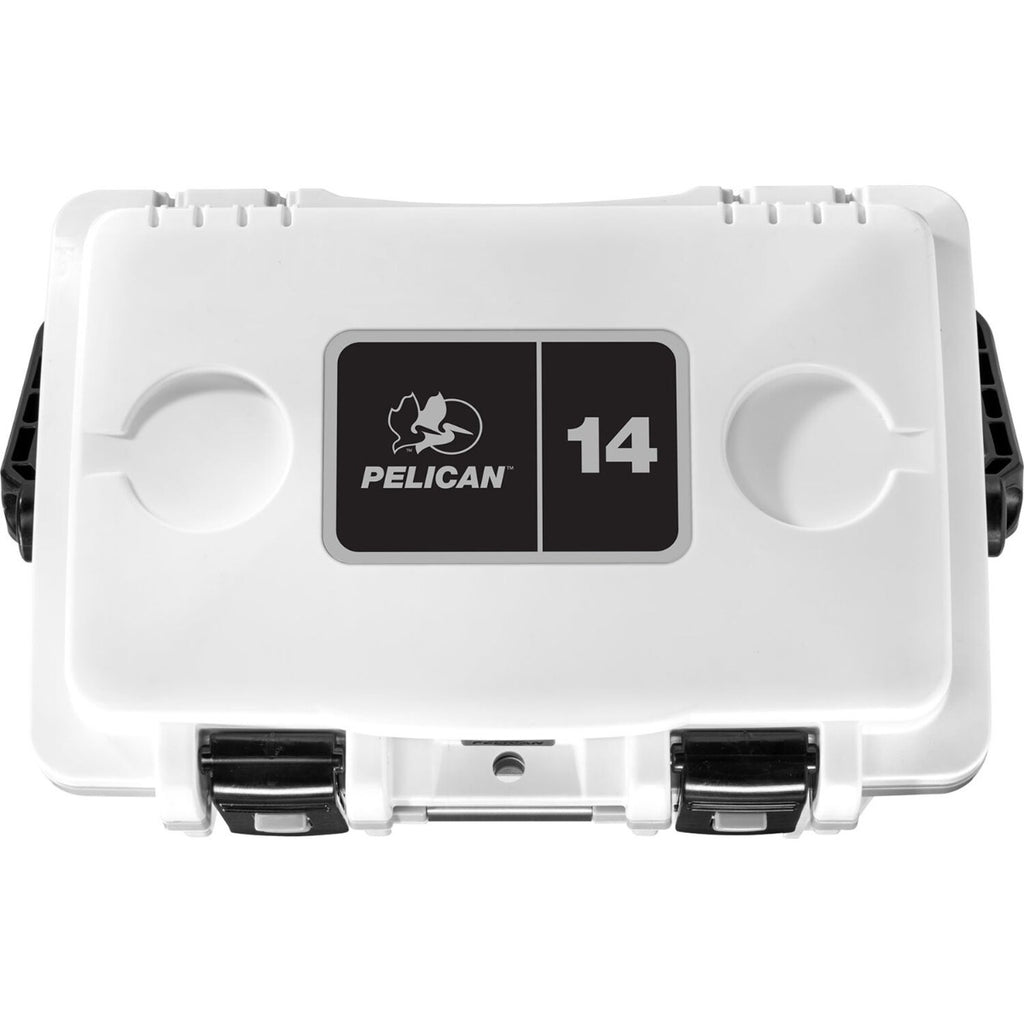 Pelican 14QT Personal Cooler - White - Gray