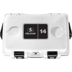 Pelican 14QT Personal Cooler - White - Gray