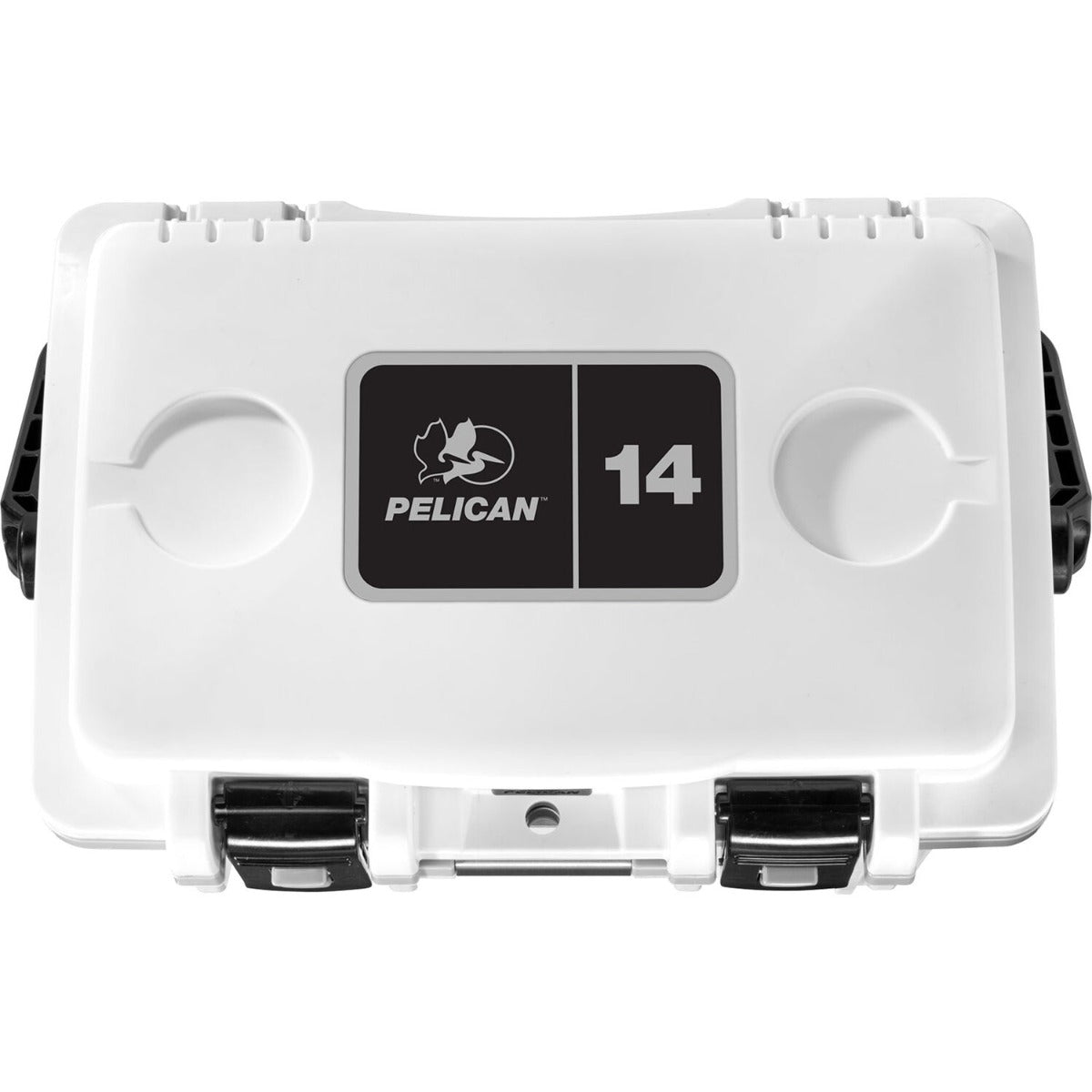 Pelican 14QT Personal Cooler - White - Gray