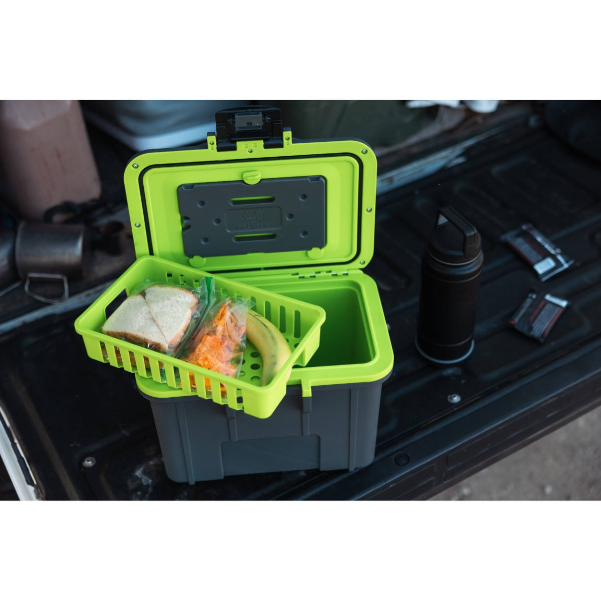 Pelican 8QT Personal Cooler - Sage - Gray 