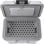 Pelican 8QT Personal Cooler - White - Gray