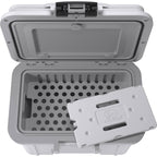 Pelican 8QT Personal Cooler - White - Gray