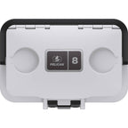 Pelican 8QT Personal Cooler - White - Gray