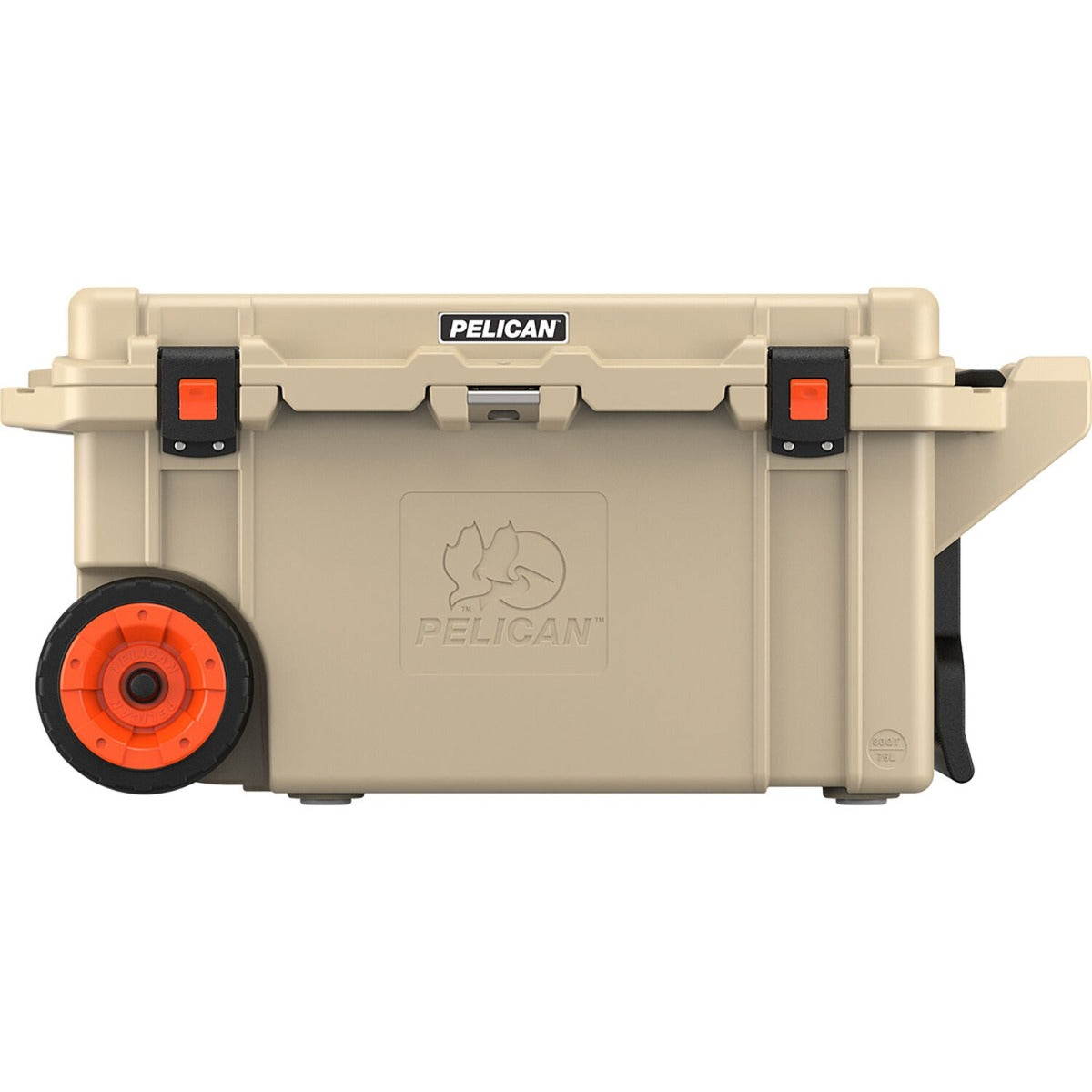 Pelican 80QW Elite Wheeled Cooler - Tan 