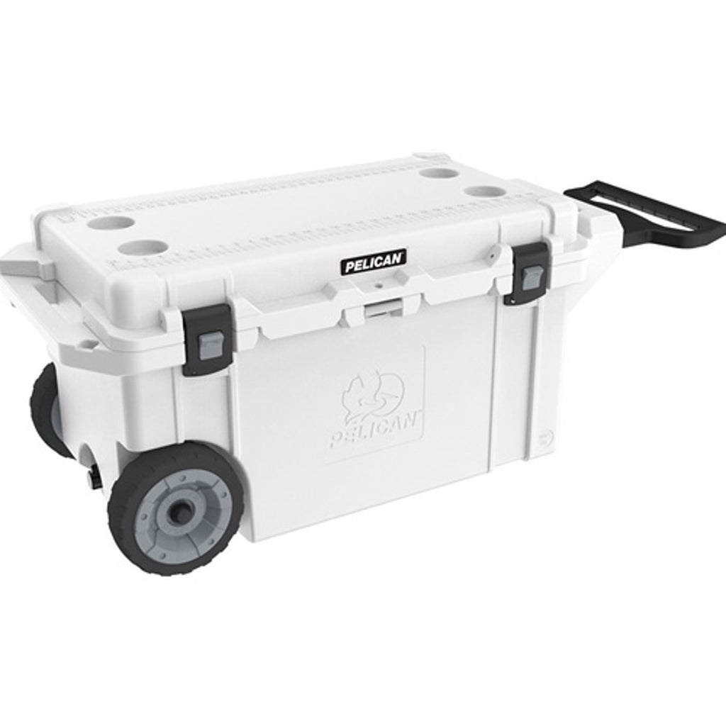 Pelican 80QW Elite Wheeled Cooler - White