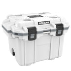 Pelican 30QT Elite Cooler - White - Gray