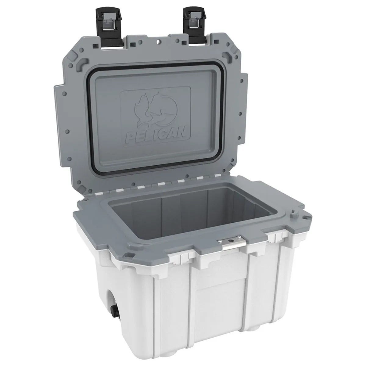 Pelican 30QT Elite Cooler - White - Gray