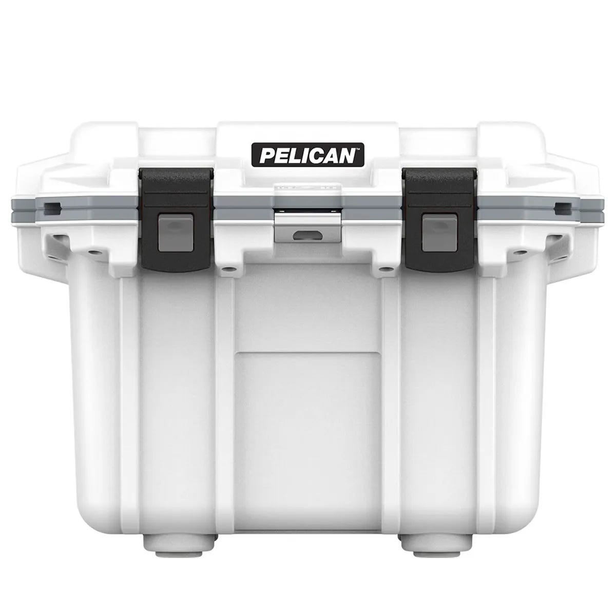 Pelican 30QT Elite Cooler - White - Gray