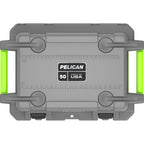 Pelican 50QT Elite Cooler - Dark Gray - Green