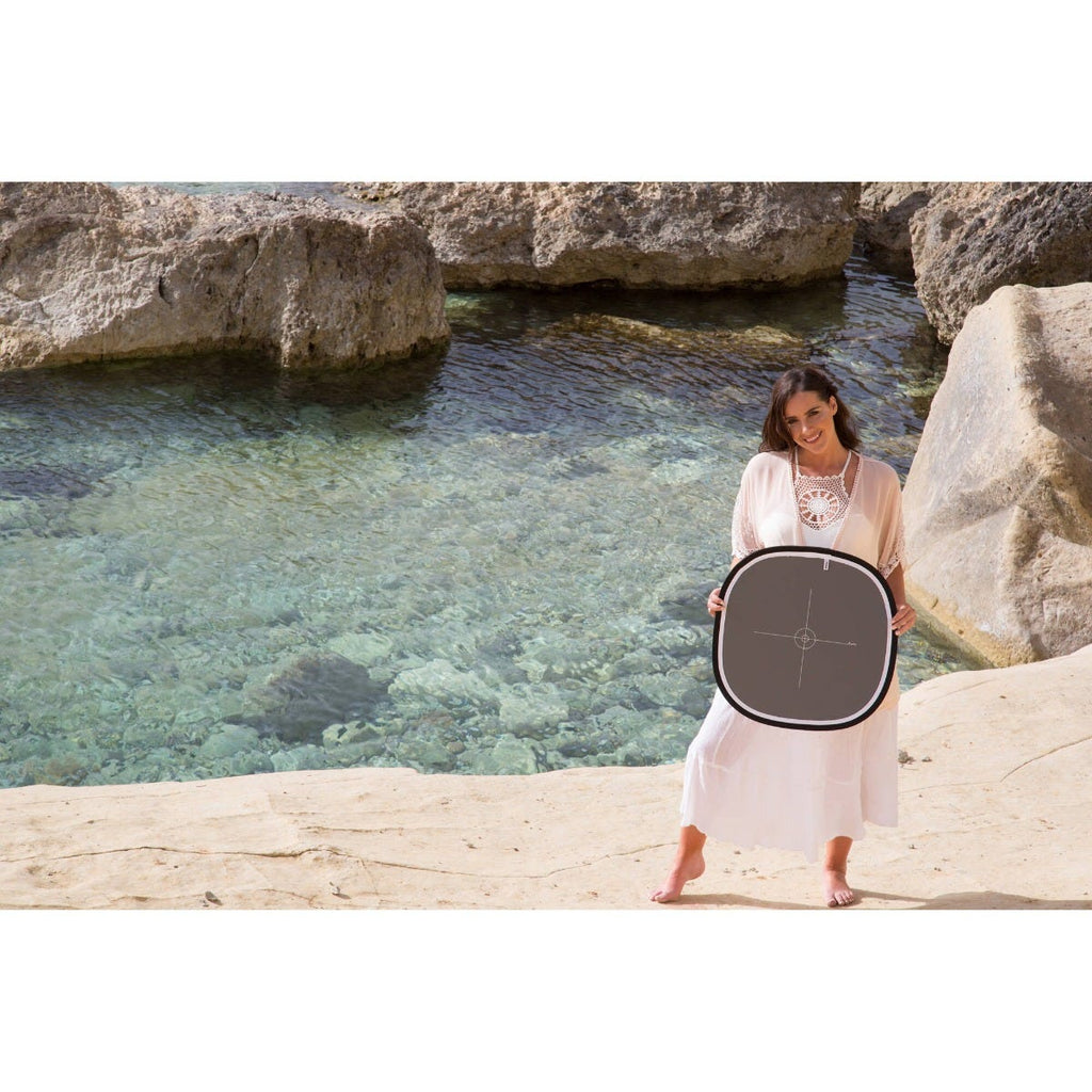 Manfrotto Ezybalance 18% Grey/White Balance Card - 50cm