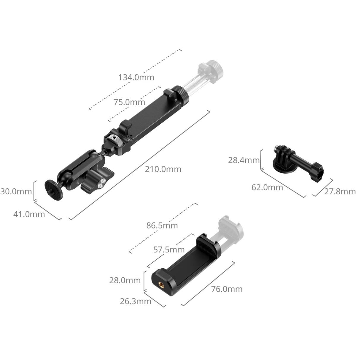 SmallRig Fence Mount for Action Cameras 5726