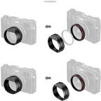 SmallRig Lens Hood for FUJIFILM X100VI / X100V (Black) 5848