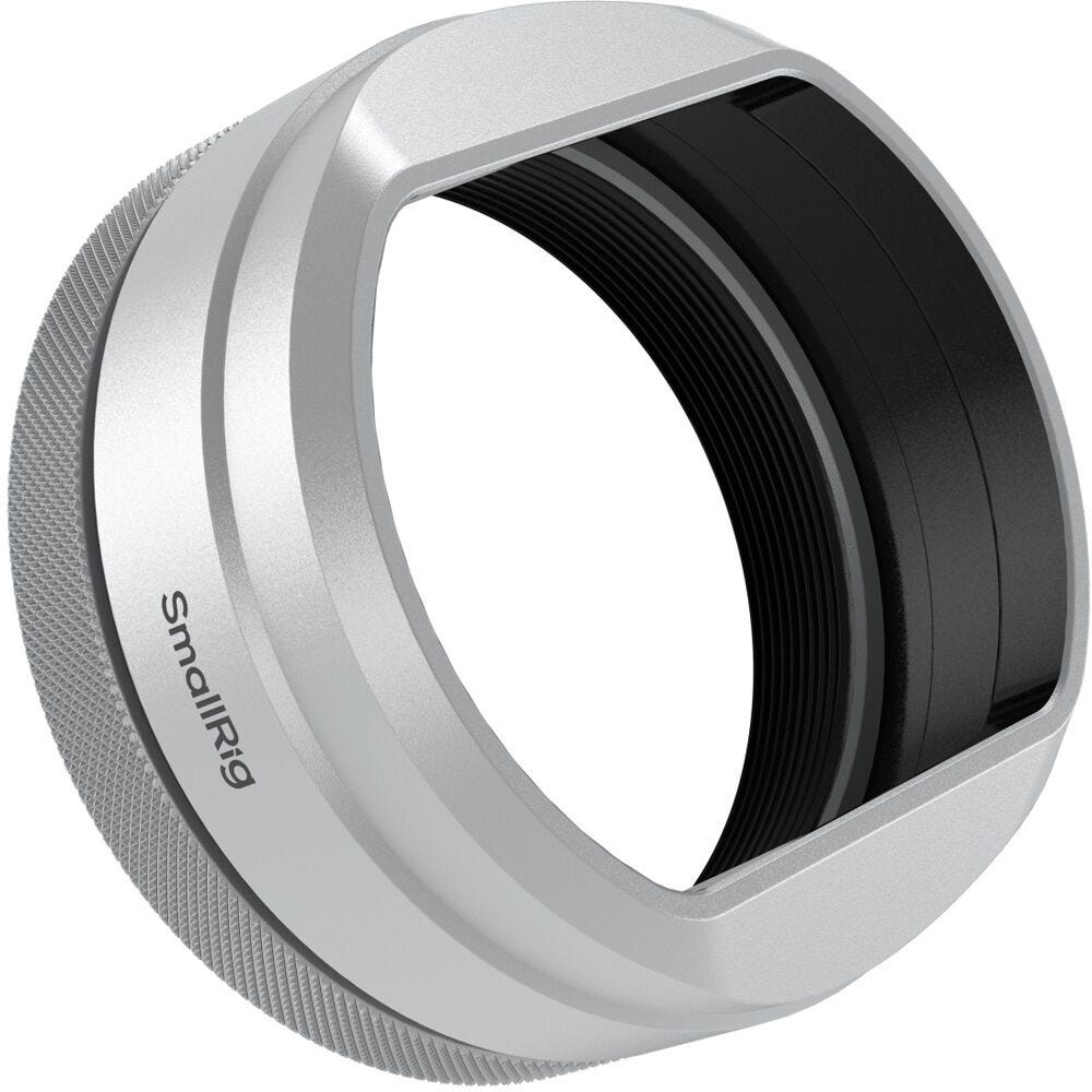 SmallRig Lens Hood for FUJIFILM X100VI / X100V (Silver) 5849