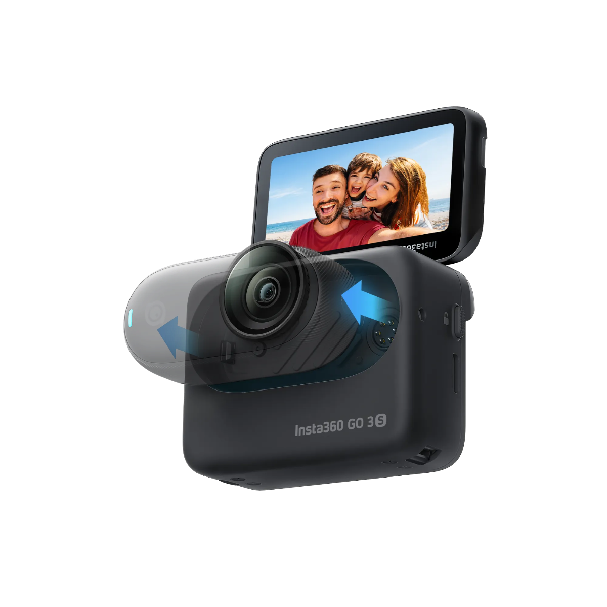 Insta360 GO 3S Action Pod - Midnight Black