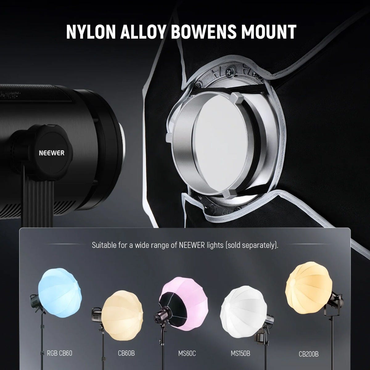 NEEWER NS35L 85cm Quick Release Lantern Bowens Mount Softbox