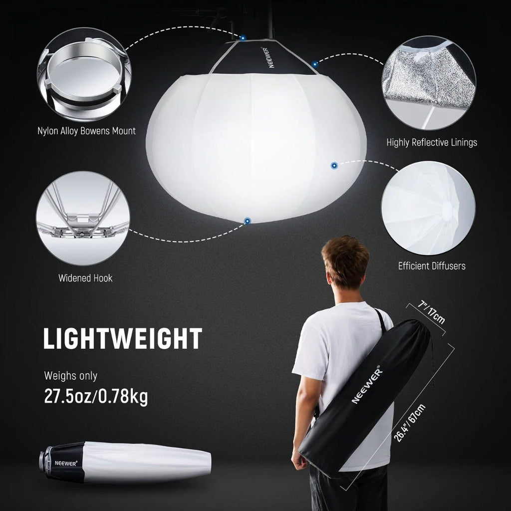 NEEWER NS35L 85cm Quick Release Lantern Bowens Mount Softbox