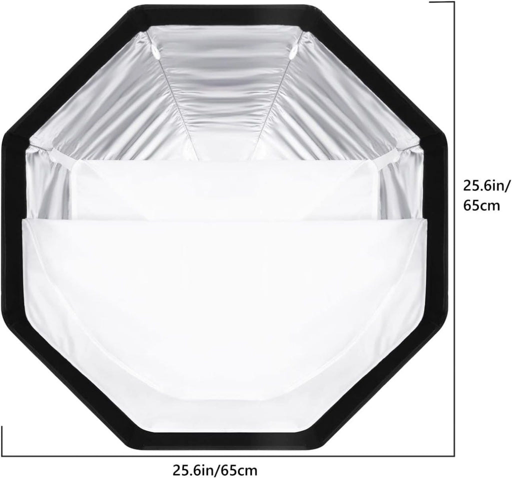NEEWER SF-RPBO26 65cm Quick Release Octagonal Bowens Mount Softbox
