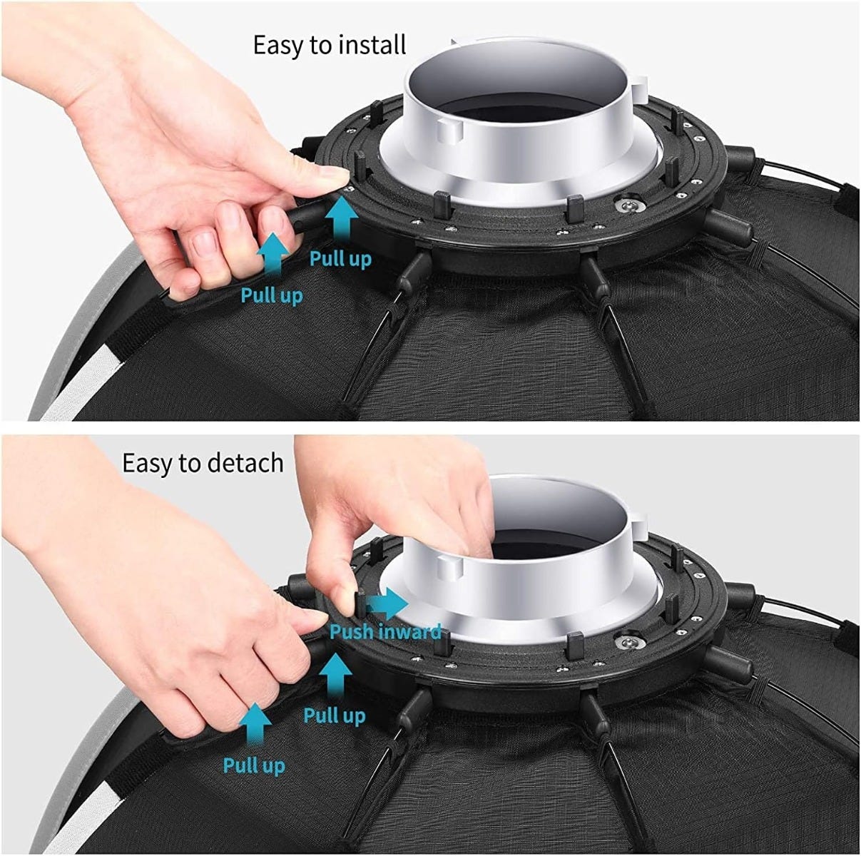 NEEWER SF-RPBO26 65cm Quick Release Octagonal Bowens Mount Softbox