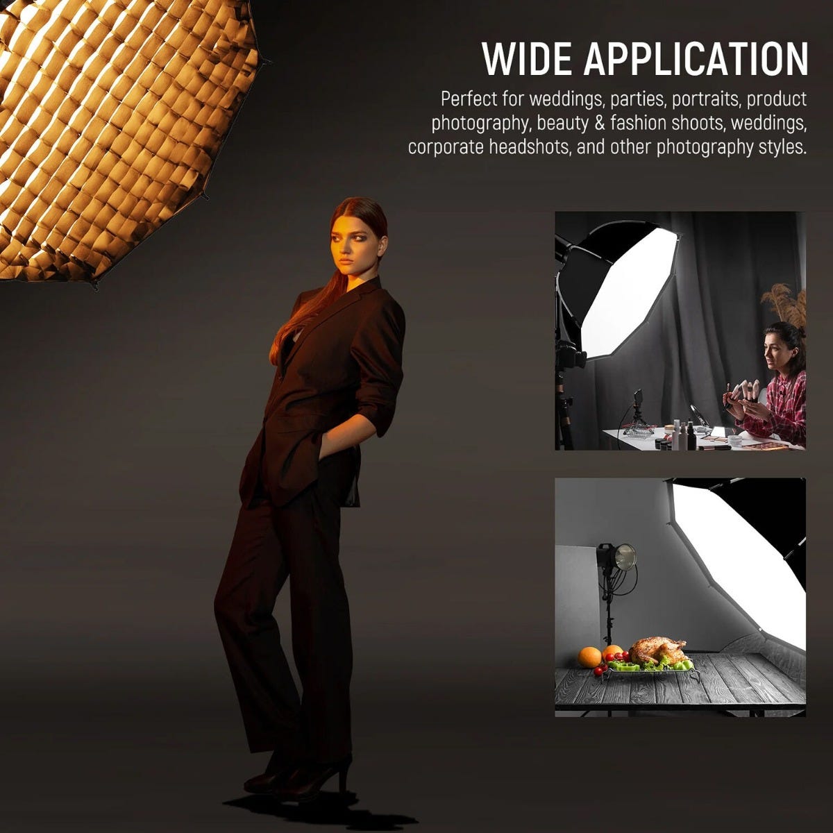 NEEWER NS92P 90cm Quick Release Octagonal Bowens Mount Softbox