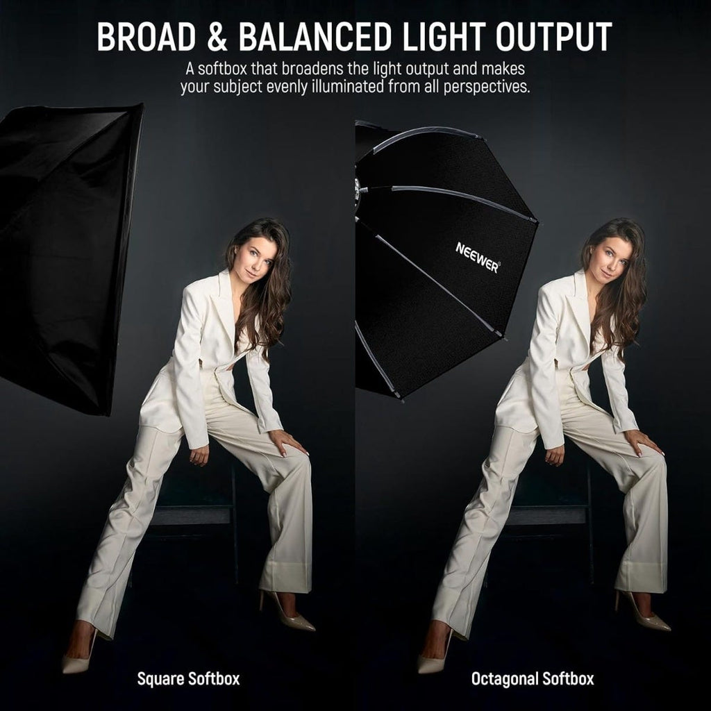 NEEWER NS27P 70cm Quick Release Octagonal Bowens Mount Softbox