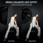 NEEWER NS27P 70cm Quick Release Octagonal Bowens Mount Softbox