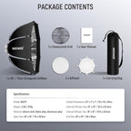 NEEWER NS27P 70cm Quick Release Octagonal Bowens Mount Softbox