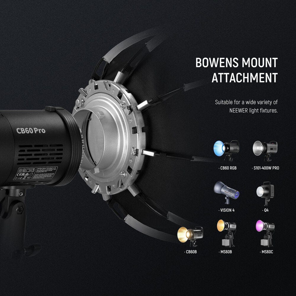 NEEWER NS21P 45cm Quick Release Octagonal Bowens Mount Softbox