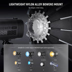NEEWER NS120P 120cm Quick Release Parabolic Bowens Mount Softbox