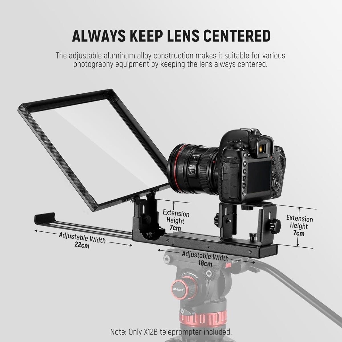 NEEWER X12B 12" Teleprompter