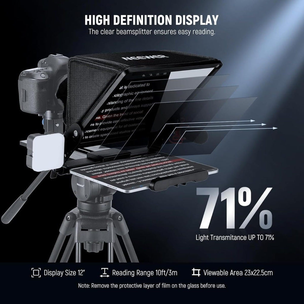 NEEWER X12 II 12" Teleprompter