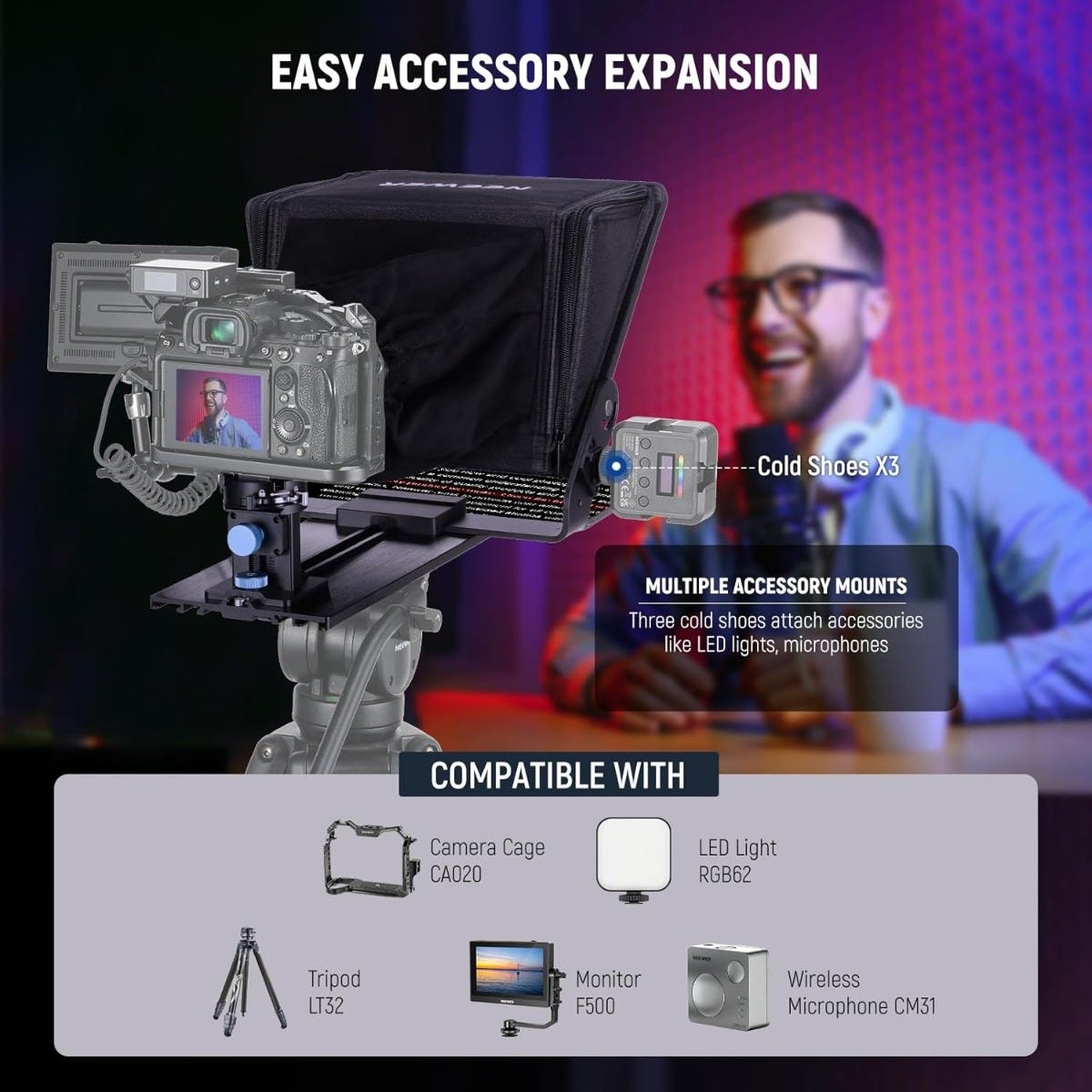 NEEWER X12 II 12" Teleprompter