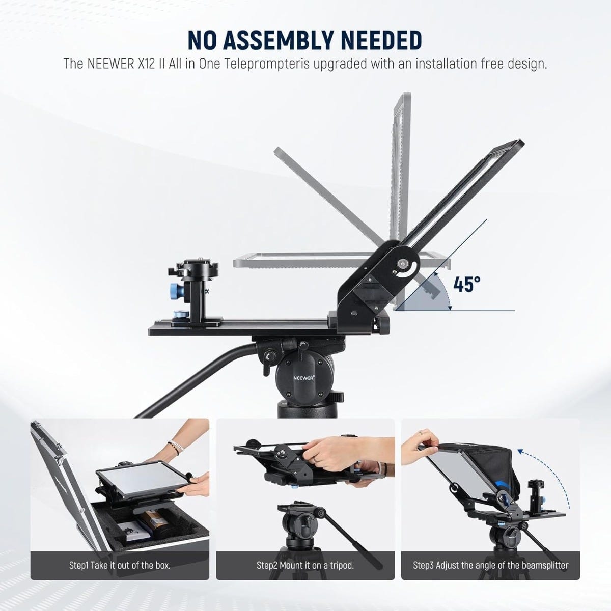 NEEWER X12 II 12" Teleprompter