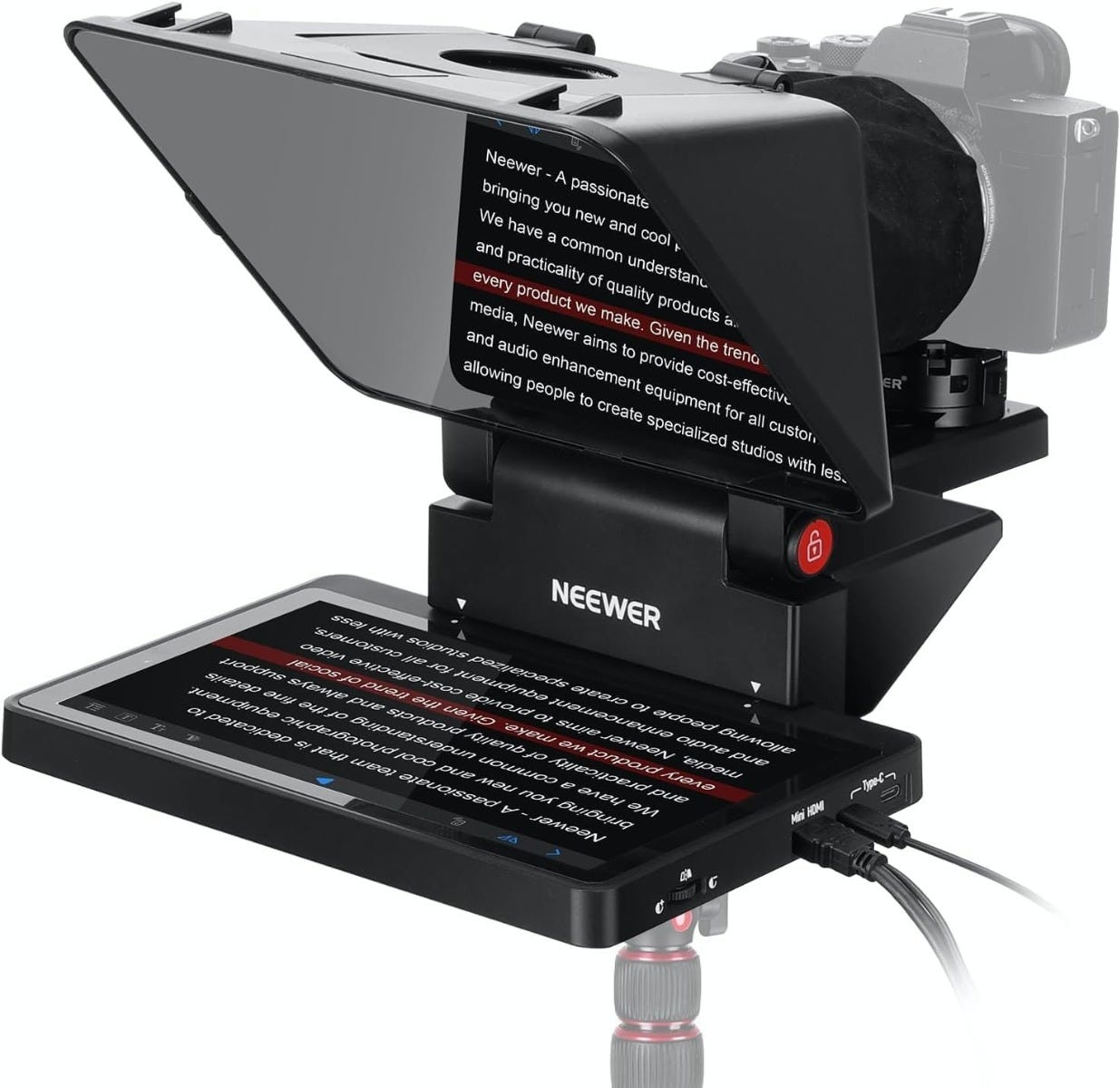 NEEWER X11 2-in-1 11" Teleprompter