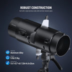NEEWER LS-300 Spotlight Optical Snoot 16x 19 Degree Lens for Bowens Mount