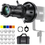 NEEWER LS-39 Spotlight Snoot with 20 Degree Lens for Bowens Mount