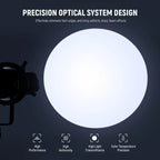 NEEWER LS-39 Spotlight Snoot with 20 Degree Lens for Bowens Mount