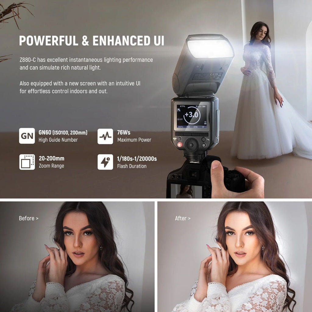 NEEWER Z880-S TTL Speedlite Flash for Sony