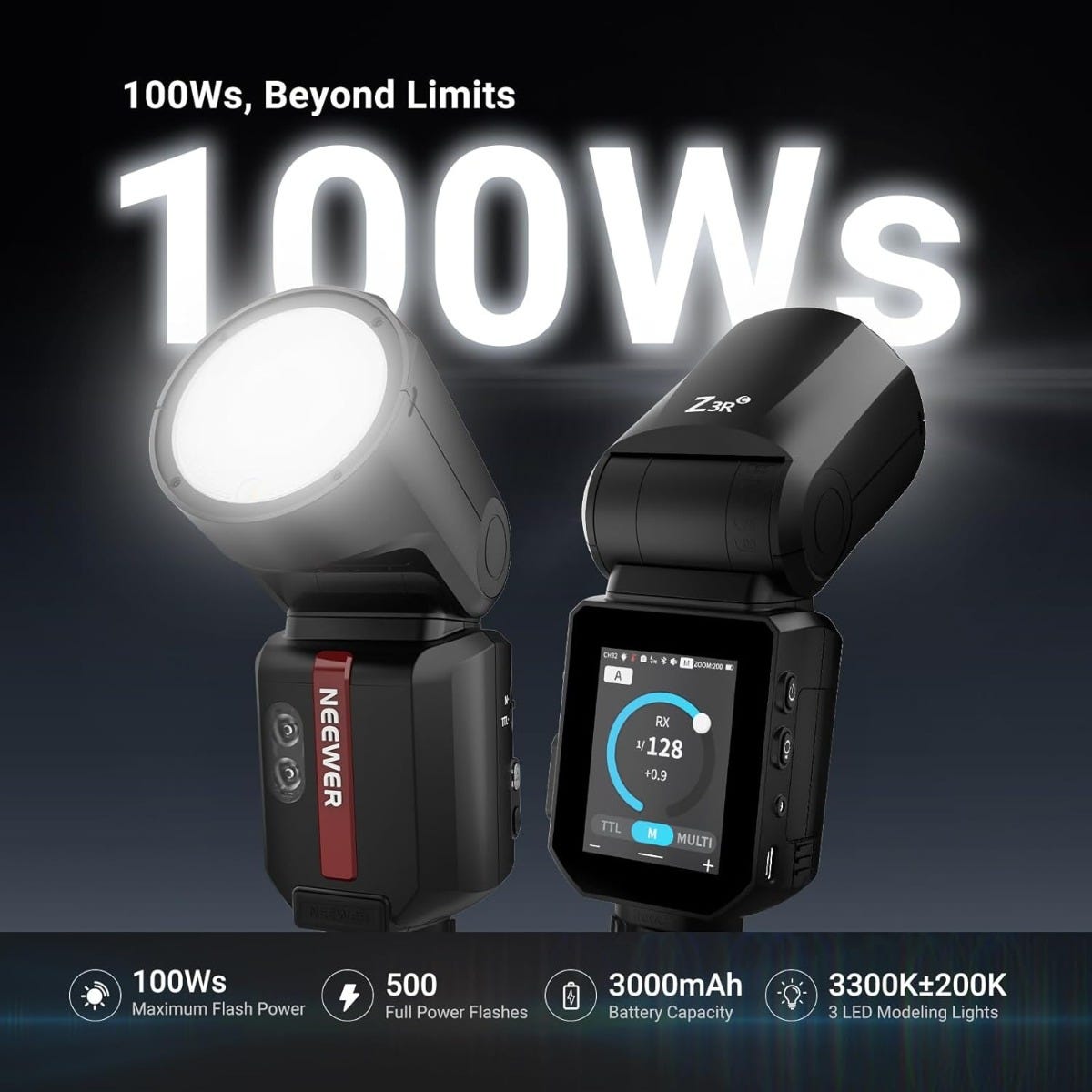 NEEWER Z3R-C TTL Speedlite Flash for Canon