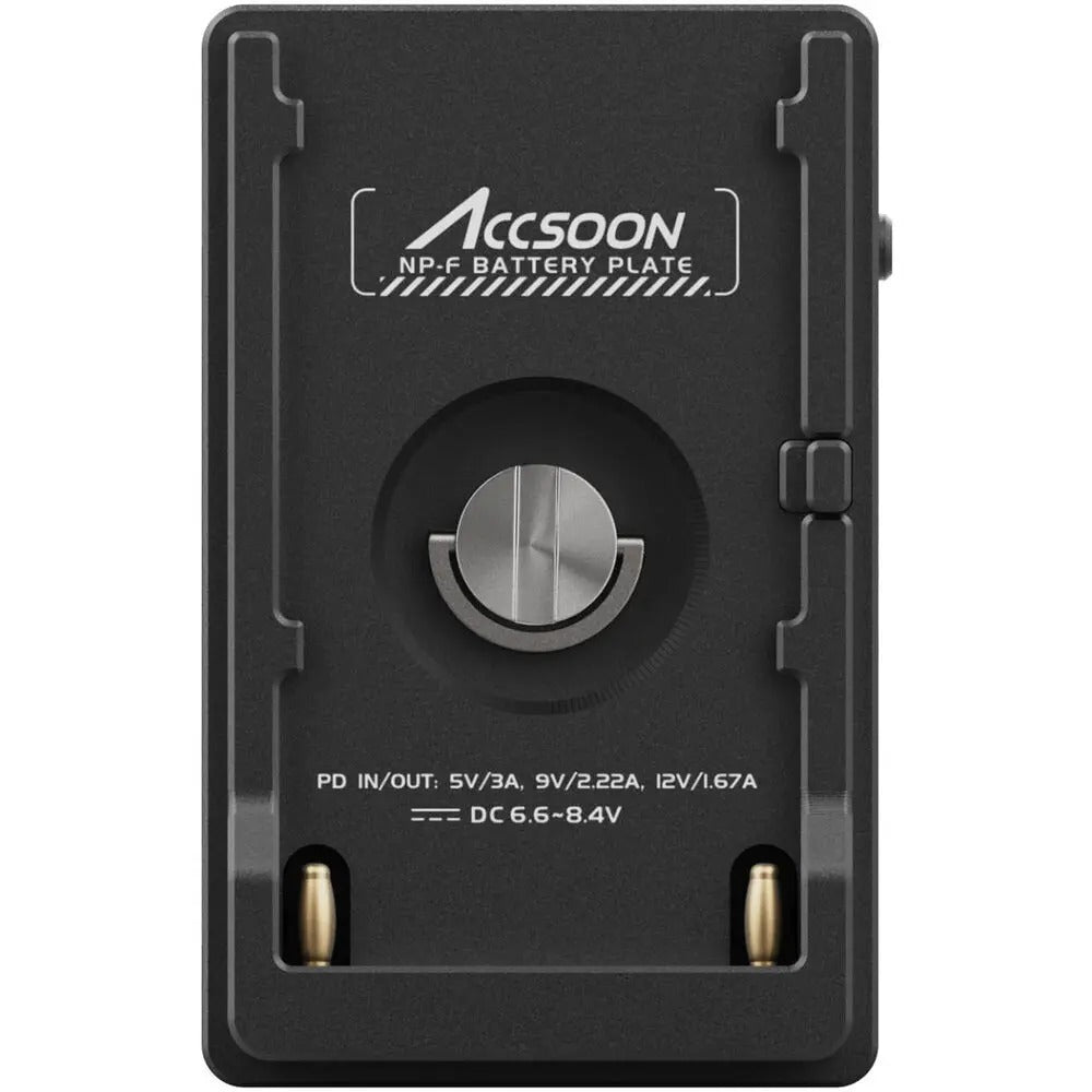 Open Box Accsoon ACC04 NP-F Battery Plate