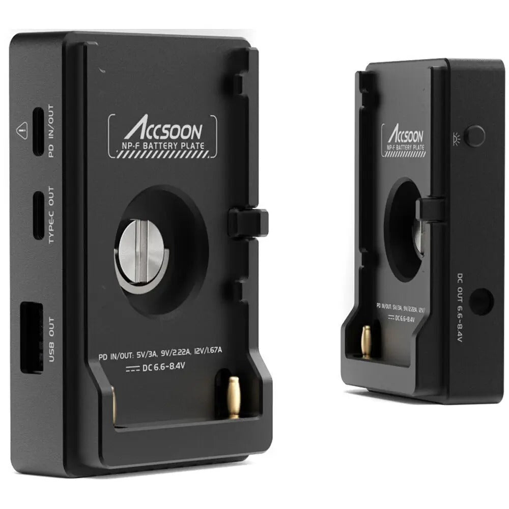 Open Box Accsoon ACC04 NP-F Battery Plate