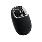 YUNZII C1 Silicone Tri-Mode Wireless Mouse (Black)