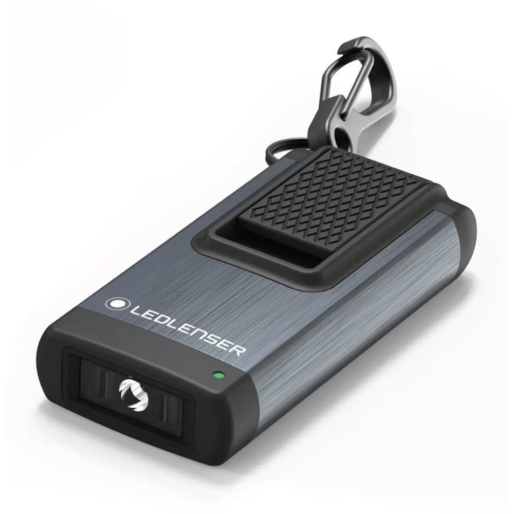 Ledlenser K4R Keychain Light - Grey