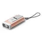 Ledlenser K6R Safety Keychain Light with Shrill Alarm - Rose Gold