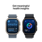 Apple Watch Ultra 3 49mm Black Titanium Case GPS + Cellular Black Alpine Loop (Medium)