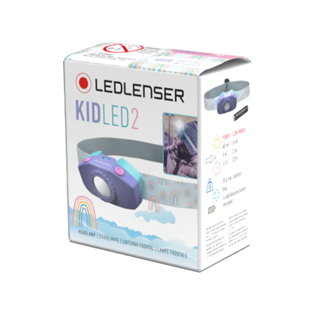 Ledlenser KIDLED2 Headlamp - Purple
