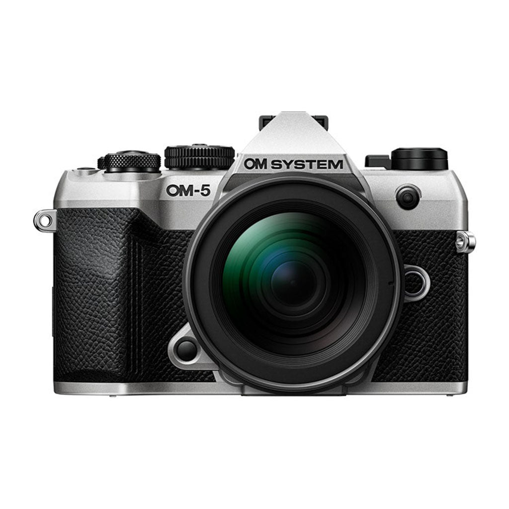 OM SYSTEM OM-5 II 12-45mm Lens Kit- Silver 