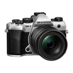 OM SYSTEM OM-5 II 12-45mm Lens Kit- Silver 