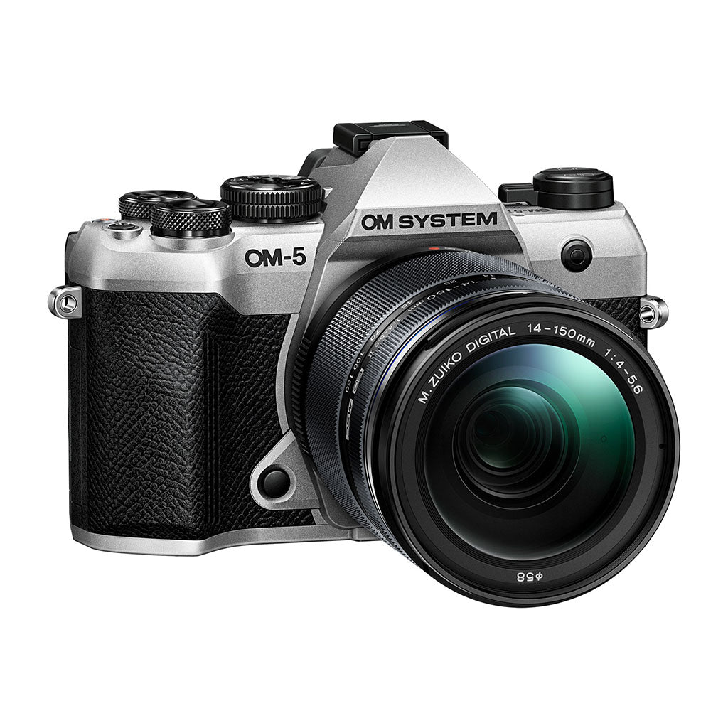 OM SYSTEM OM-5 II 14-150mm Lens Kit- Silver 